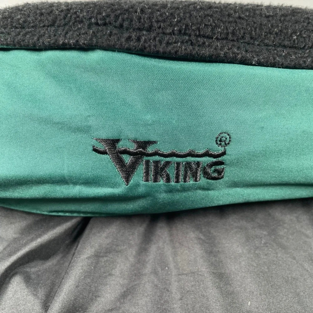 Viking Tempest Rain Jacket Mens XXXL Green Black Waterproof Hooded Work Coat 3XL